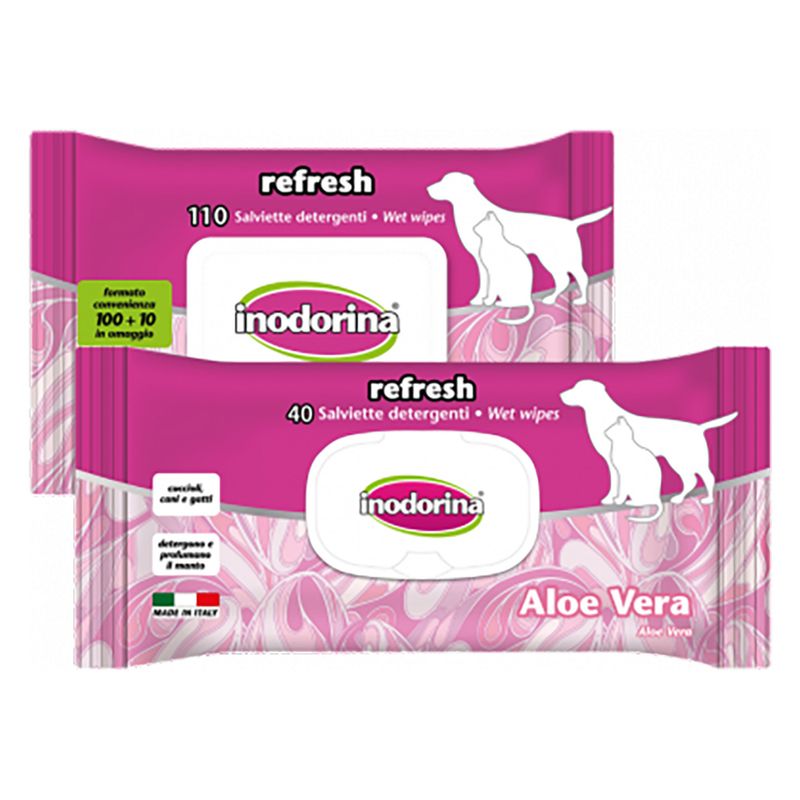 Bitiba Salviette Inodorina all'Aloe vera
