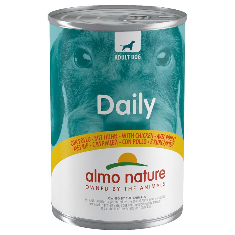 Bitiba Almo Nature Daily Dog 6 x 400 g Alimento umido per cane