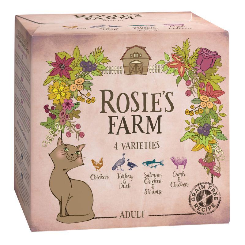 Bitiba Provalo Rosie's Farm Adult 4 x 100 g Alimento umido per gatti Sottocosto