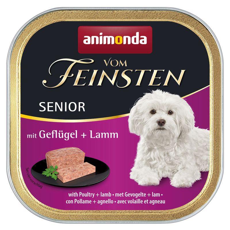 Bitiba animonda Vom Feinsten Senior 6 x 150 g Alimento umido per cani Pezzi Unici