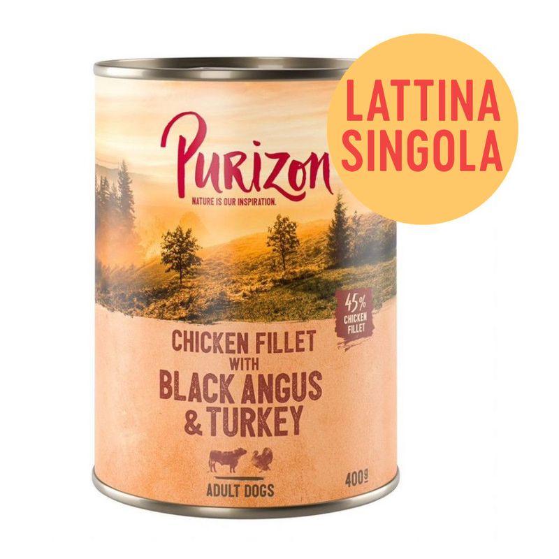 Bitiba Purizon 1 x 400 g Alimento umido senza cereali per cani