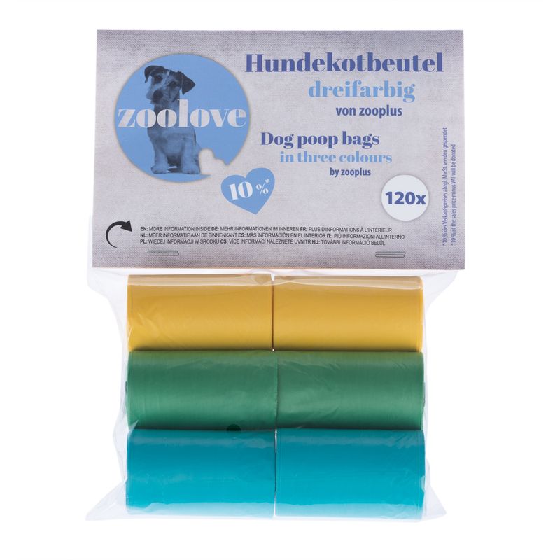 Bitiba zoolove sacchetto per escrementi di cane tricolore Vendita Calda