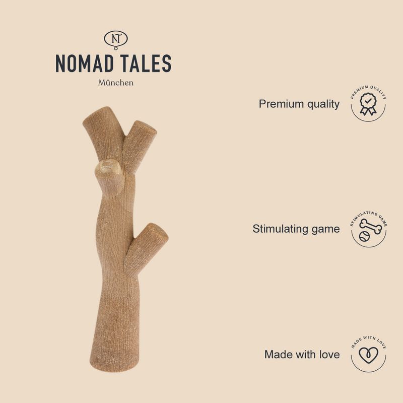 Bitiba Nomad Tales Calma Giocattolo per cani Ramo di bambù Nuova