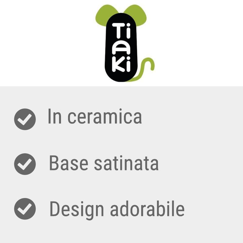 Bitiba Ciotola in ceramica TIAKI per criceti e topi Qualità