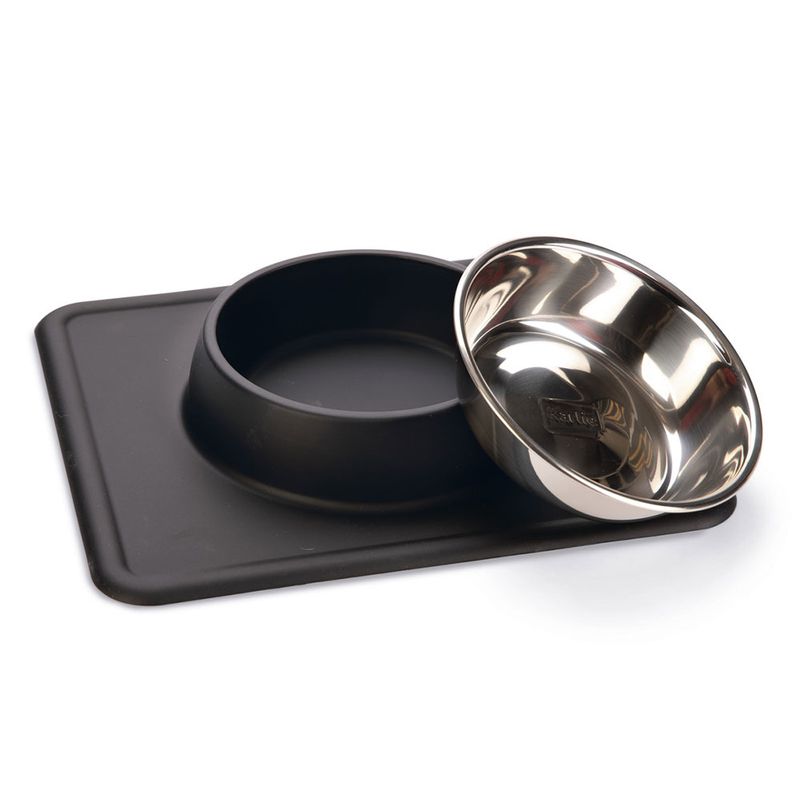 Bitiba Ciotola in acciaio Karlie Dex con supporto in silicone Pezzi Unici