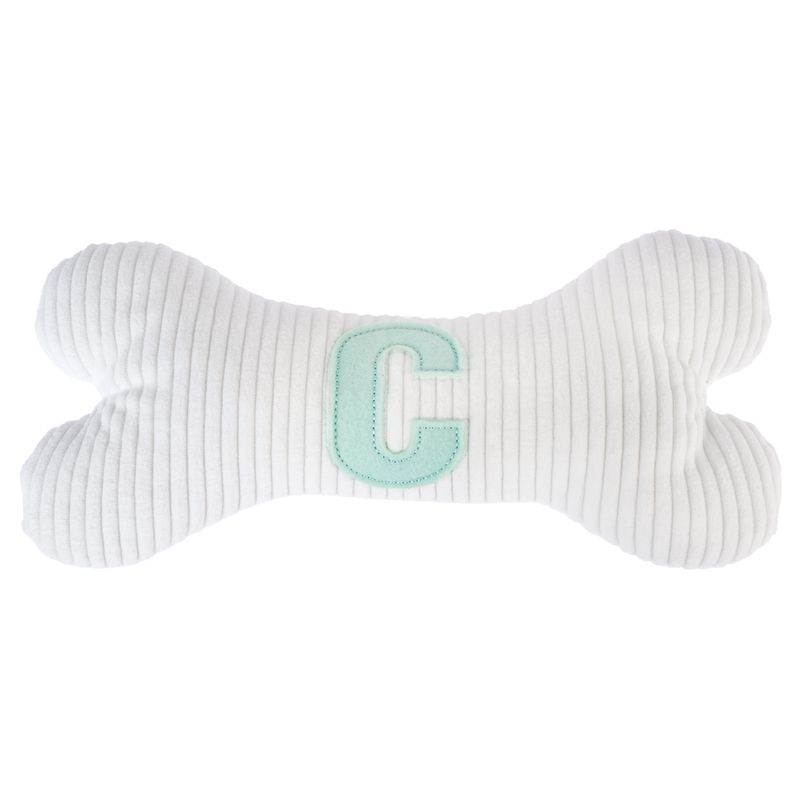 Bitiba Osso di peluche TIAKI con lettera “C”