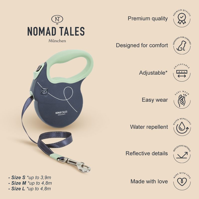 Bitiba Guinzaglio avvolgibile Nomad Tales Bloom Liberty Acquista Ora