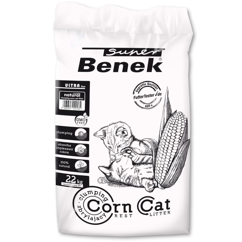 Bitiba Lettiera Super Benek Mais Cat Ultra Natural Vendita Economica
