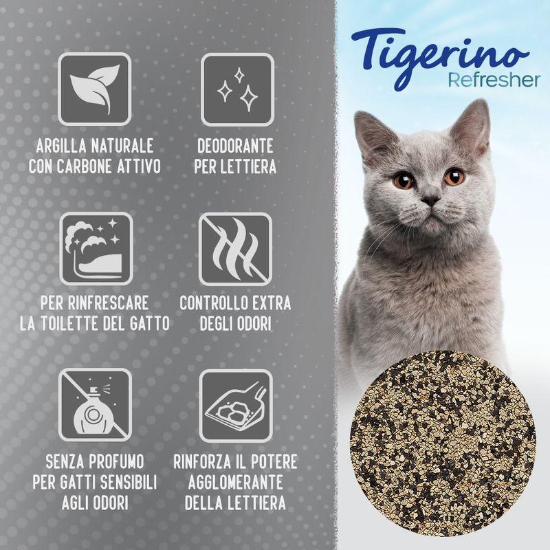 Bitiba Deodorante per lettiera Tigerino Refresher Active Carbon Esporta salva