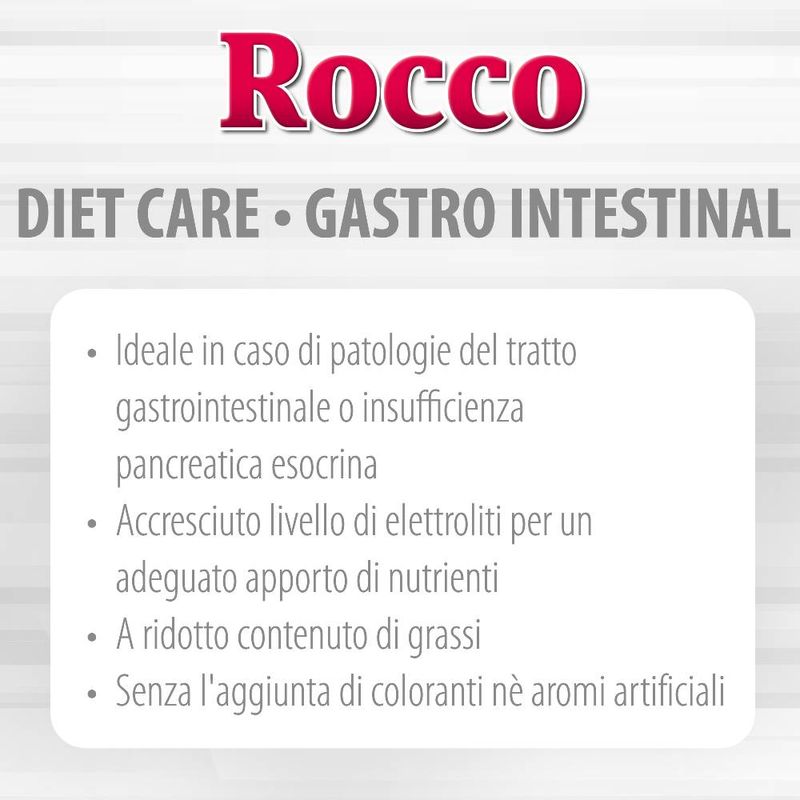 Bitiba Rocco Diet Care Gastrointestinal Tacchino con Zucca 800 g umido cane Italy