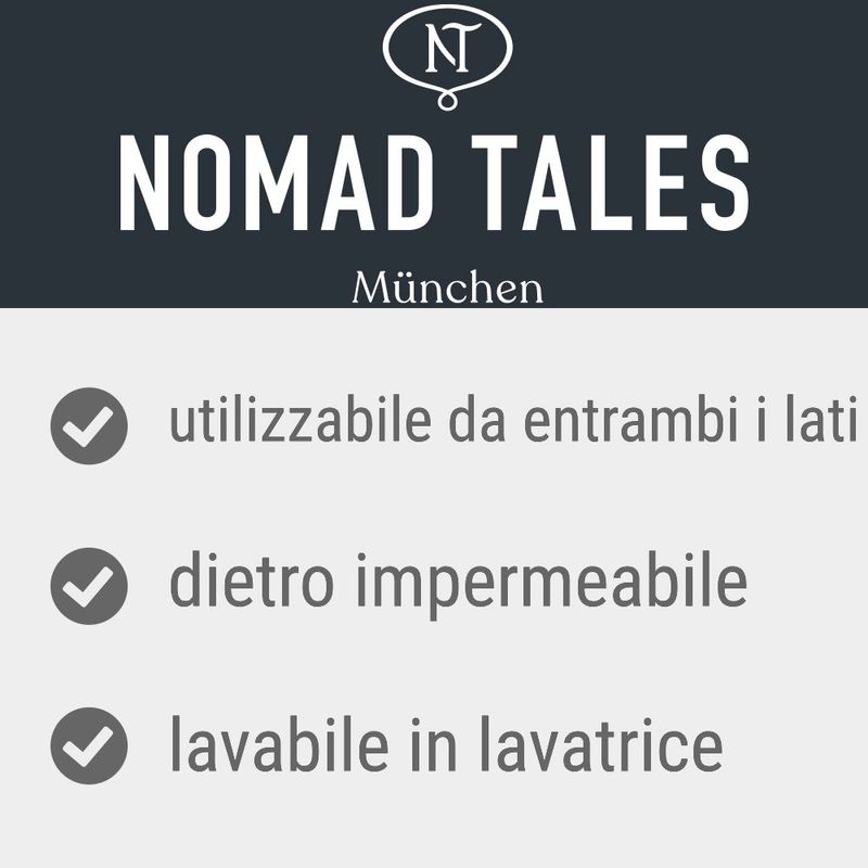 Bitiba Coperta impermeabile Nomad Tales Blush Tortora Spedizione Gratuita