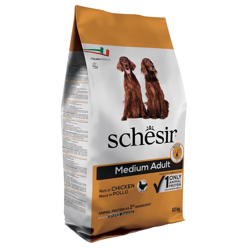 Bitiba Schesir Medium Adult con Pollo Crocchette per cane Negozi Online