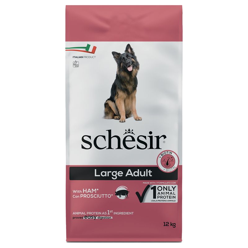 Bitiba Schesir Large Adult con Prosciutto Crocchette per cane