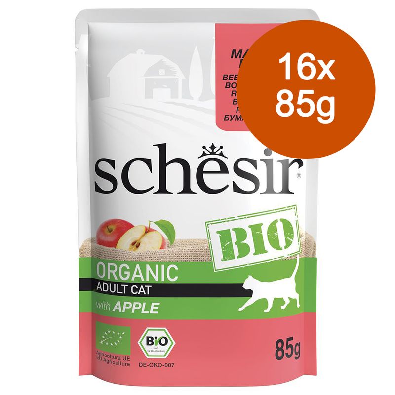 Bitiba Schesir Bio Buste 16 x 85 g Umido per gatto