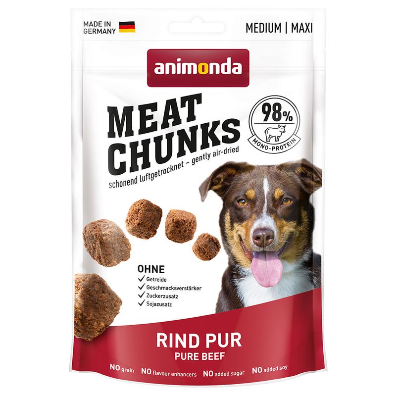 Bitiba animonda Meat Chunks Medium / Maxi Snack per cani Novità