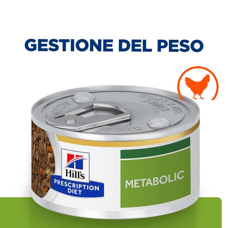 Bitiba Hill’s Prescription Diet Metabolic Spezzatino con Pollo umido per gatto
