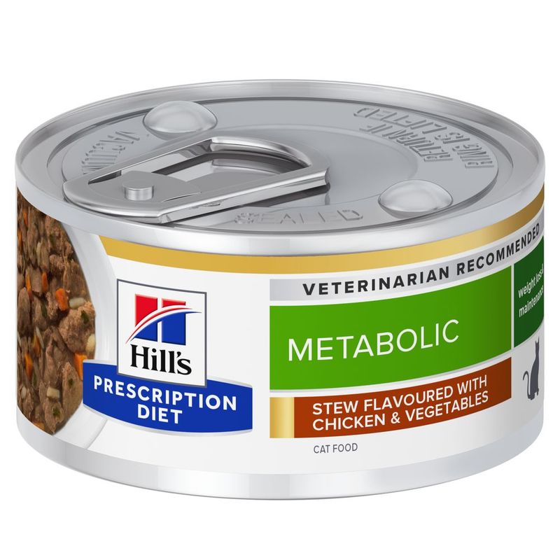Bitiba Hill’s Prescription Diet Metabolic Spezzatino con Pollo umido per gatto Offerta