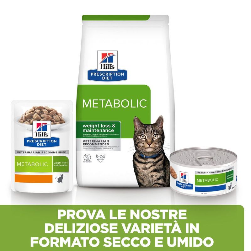 Bitiba Hill’s Prescription Diet Metabolic Spezzatino con Pollo umido per gatto Offerta