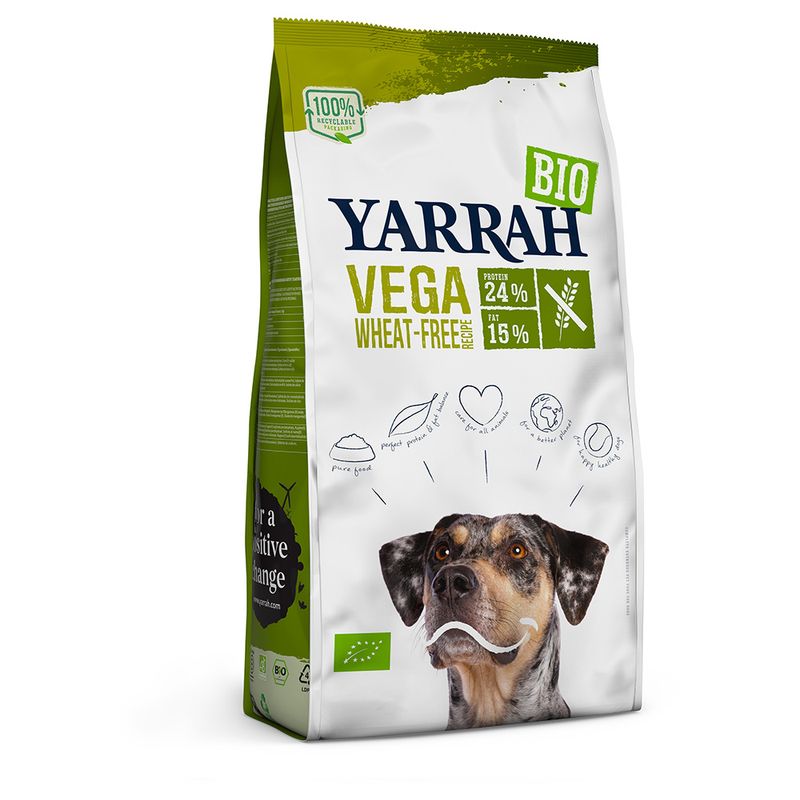 Bitiba Yarrah Bio Vega Wheat-Free Crocchette vegetariane senza frumento per cane