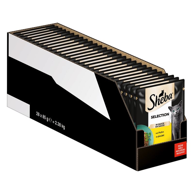 Bitiba Sheba Variazioni Buste 28 x 85 g Umido per gatto Outlet