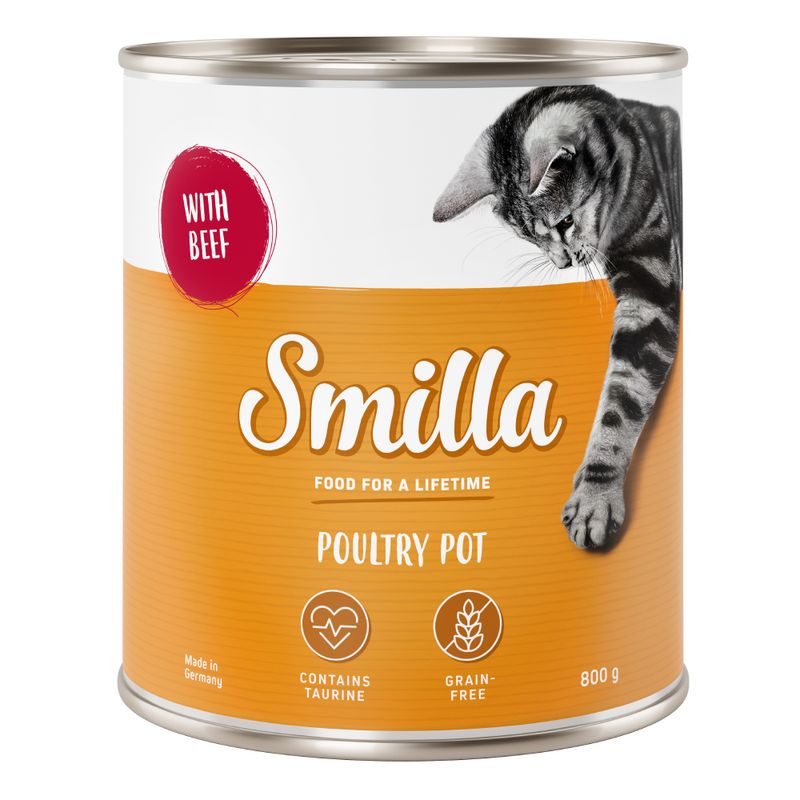 Bitiba Fai scorta Smilla Delizie al Pollo 24 x 800 g Alimento umido per gatti Saldi