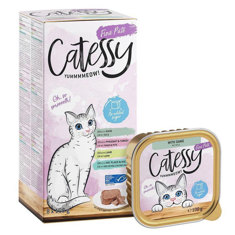 Bitiba Catessy Vaschette Pacco misto 32 x 100 g Umido per gatto Vendita Economica