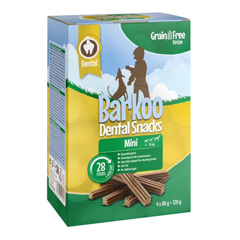 Bitiba Fai scorta Barkoo Dental Snack - Ricetta SENZA CEREALI 2025