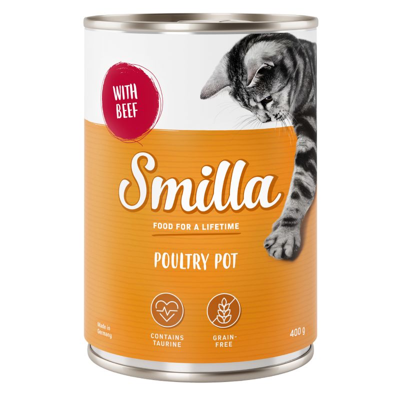 Bitiba Fai scorta Smilla Delizie al Pollo 24 x 400 g Alimento umido per gatti In Linea