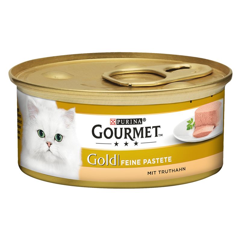 Bitiba Fai scorta Gourmet Gold Mousse 48 x 85 g Alimento umido per gatti Nuovo