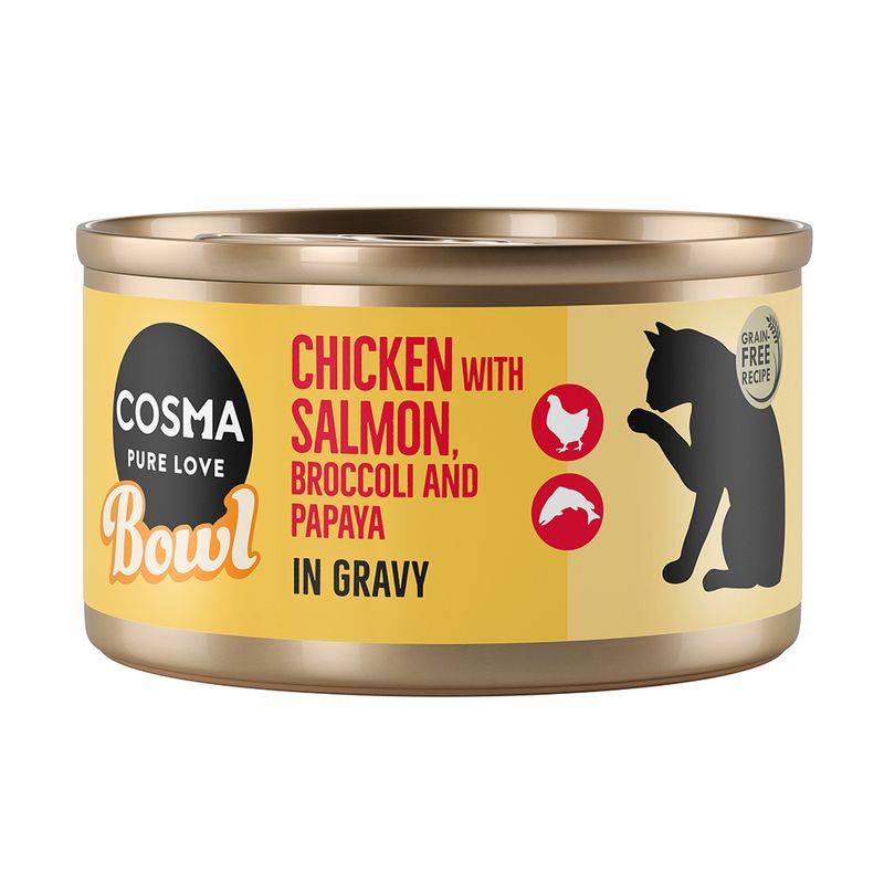 Bitiba Fai scorta Cosma Bowl 12 x 80 g Alimento umido per gatto Qualità