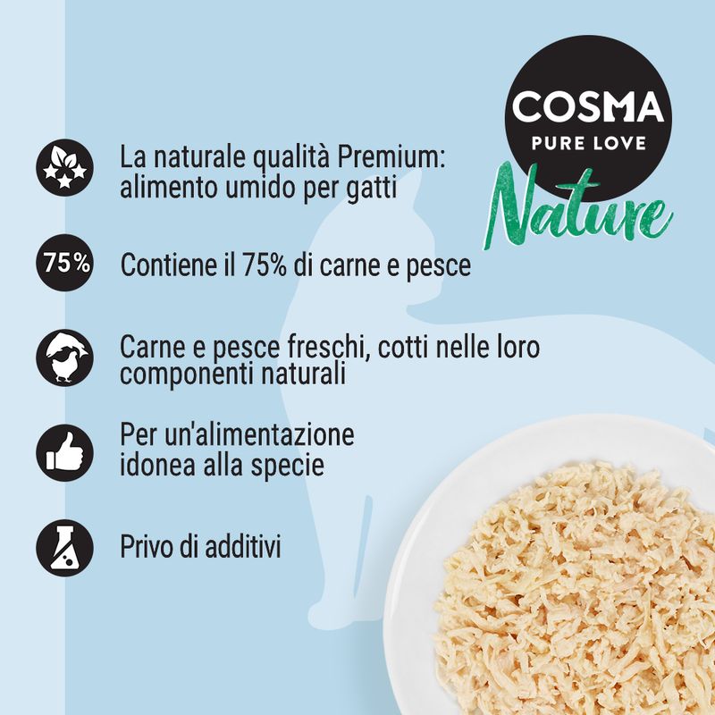 Bitiba Fai scorta Cosma Nature 48 x 70 g Promozione