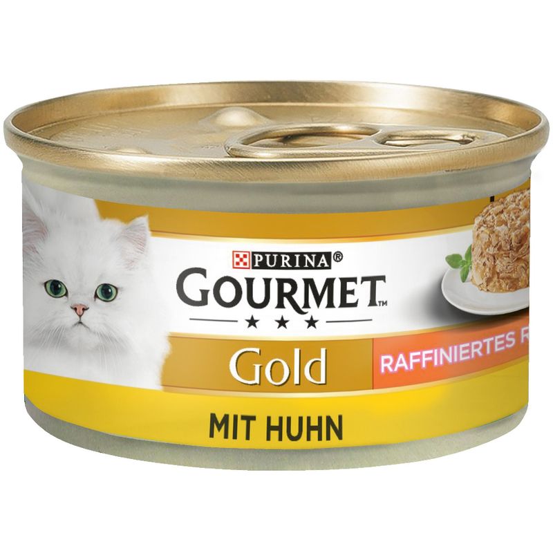 Bitiba Fai scorta Gourmet Gold Tortini 24 x 85 g Alimento umido per gatti Pezzi Unici
