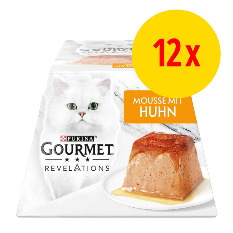 Bitiba Fai scorta Gourmet Revelations Mousse 12 x 57 g Alimento umido per gatti