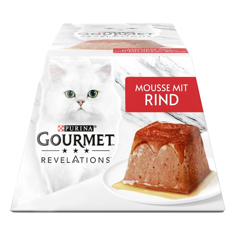 Bitiba Fai scorta Gourmet Revelations Mousse 12 x 57 g Alimento umido per gatti Soddisfazione Garantita