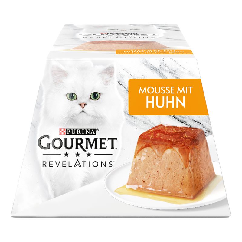 Bitiba Fai scorta Gourmet Revelations Mousse 12 x 57 g Alimento umido per gatti Soddisfazione Garantita