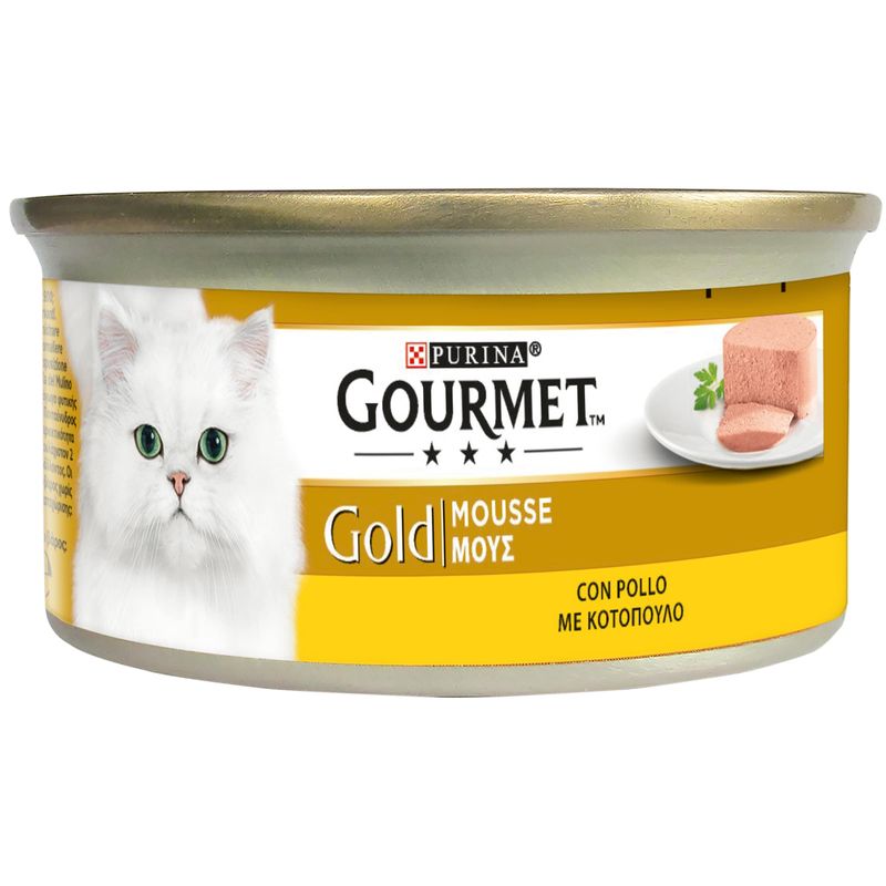 Bitiba Fai scorta Gourmet Gold Mousse 24 x 85 g Alimento umido per gatti Qualità Garantita
