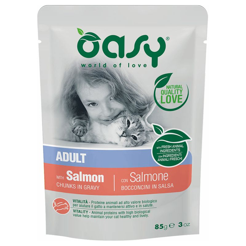 Bitiba Fai scorta Oasy Bocconcini Buste 24 x 85 g Alimento umido per gatti Acquista Ora
