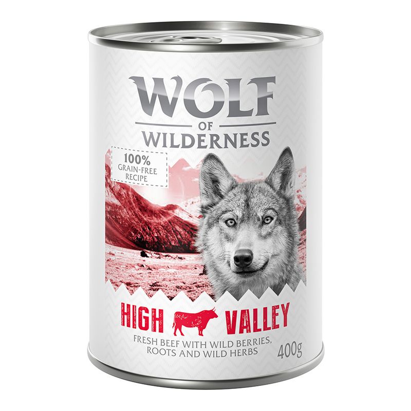 Bitiba Fai scorta Wolf of Wilderness Adult 12 x 400 g umido per cane Fino Al -60%