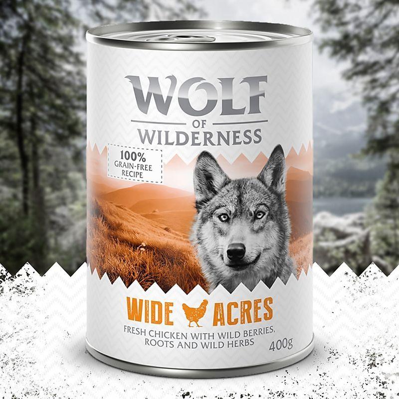 Bitiba Fai scorta Wolf of Wilderness Adult 12 x 400 g umido per cane Fino Al -60%