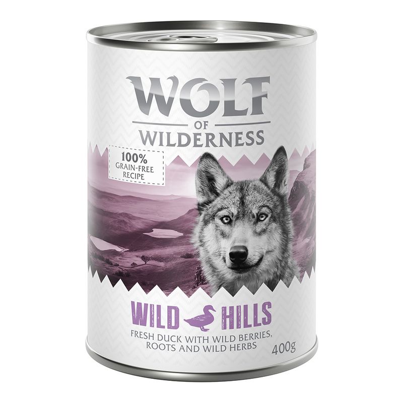 Bitiba Fai scorta Wolf of Wilderness Adult 12 x 400 g umido per cane Fino Al -60%