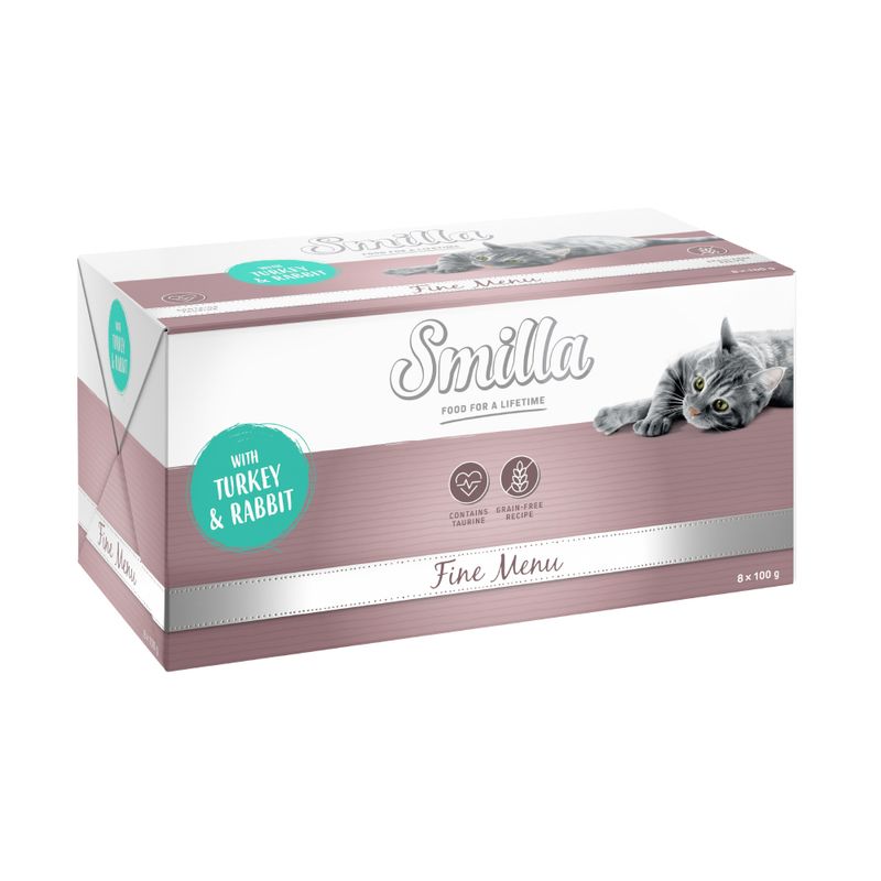 Bitiba Fai scorta Smilla Fine Menù 24 x 100 g Alimento umido per gatti Sottocosto