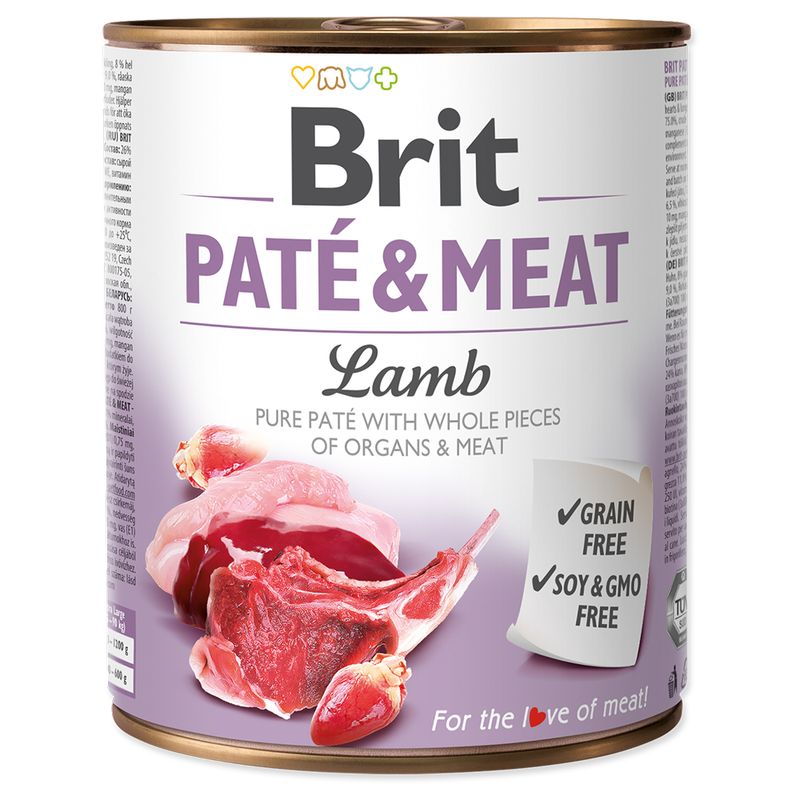 Bitiba Fai scorta Brit Paté & Meat Adult 12 x 800 g umido per cane Hotsell
