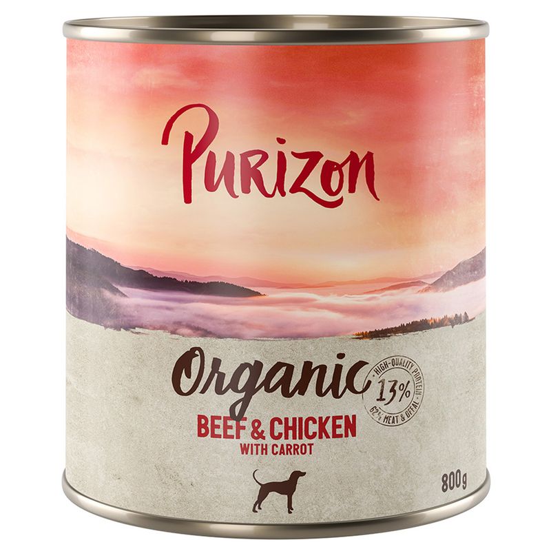 Bitiba Purizon Organic 12 x 800 g Umido per cane Enormi risparmi