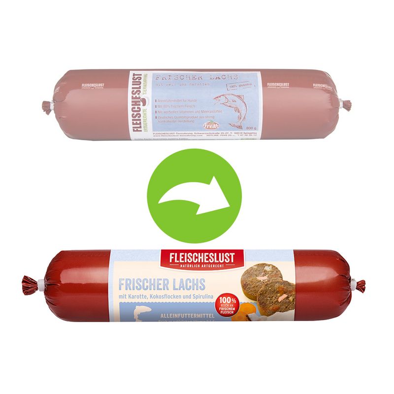 Bitiba Fleischeslust 12 x 800 g umido per cane Nuova