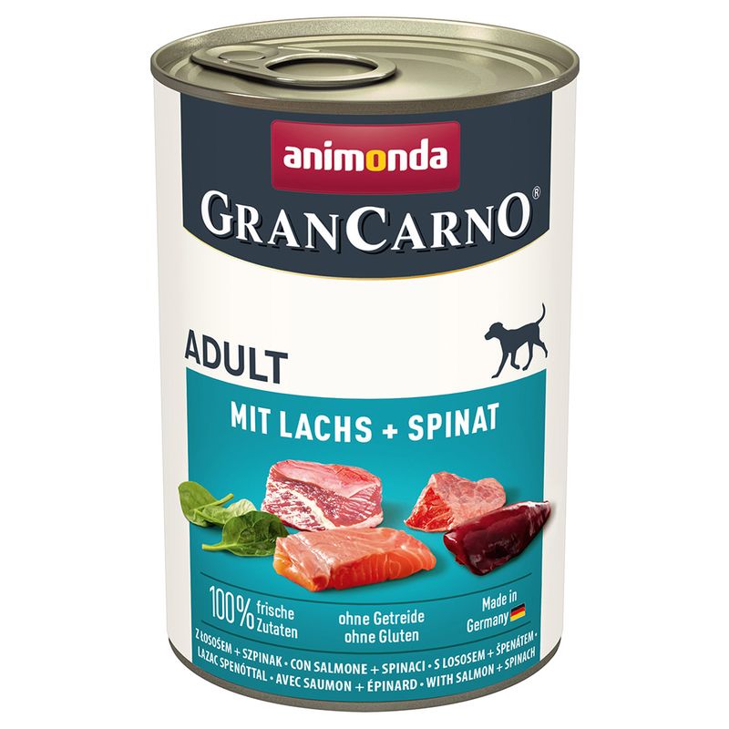 Bitiba animonda GranCarno Adult 48 x 400 g Pacco misto Umido per cane Italia