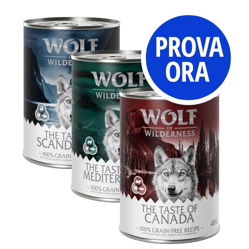 Bitiba Provalo Set misto Wolf of Wilderness 6 x 400 g