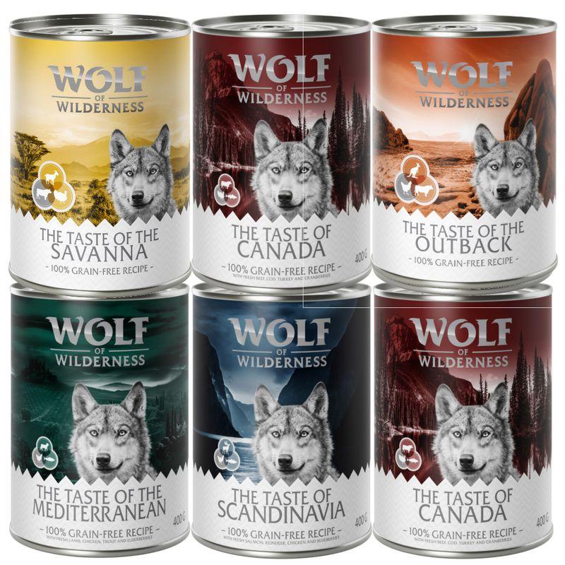 Bitiba Provalo Set misto Wolf of Wilderness 6 x 400 g 2025