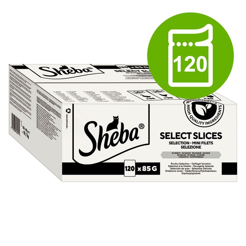 Bitiba Sheba Variazioni Buste 120 x 85 g Umido per gatto