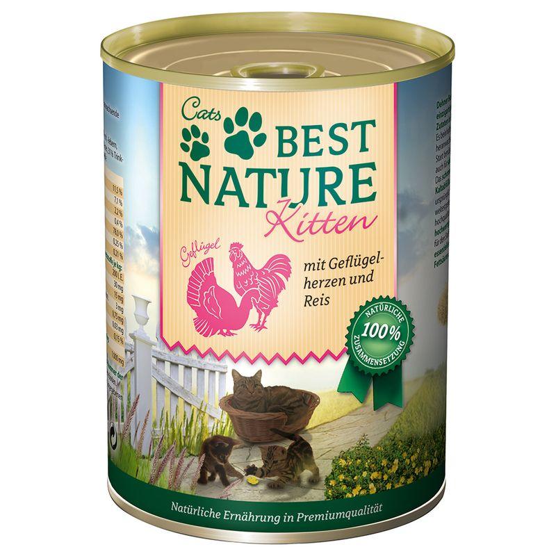 Bitiba Fai scorta Best Nature Kitten 12 x 400 g