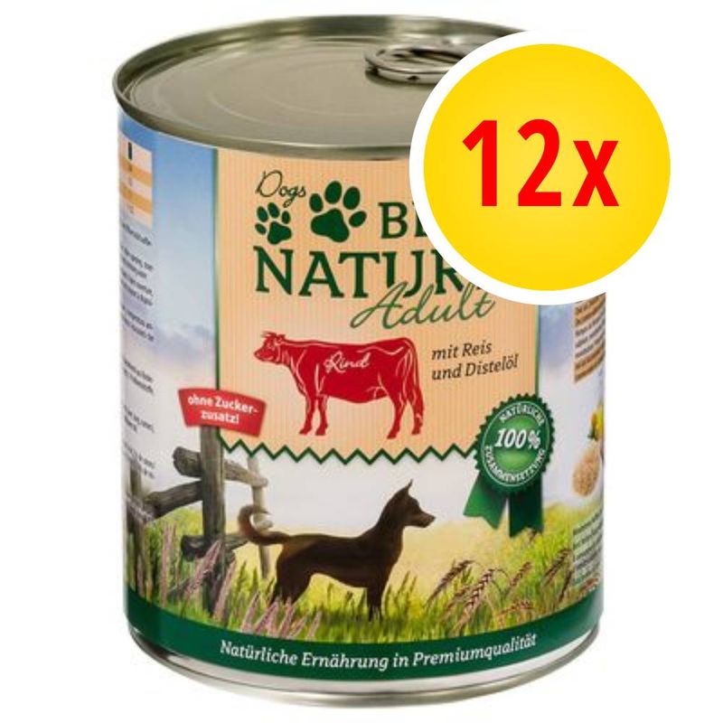 Bitiba Multipack risparmio Best Nature Dog Adult 12 x 800 g